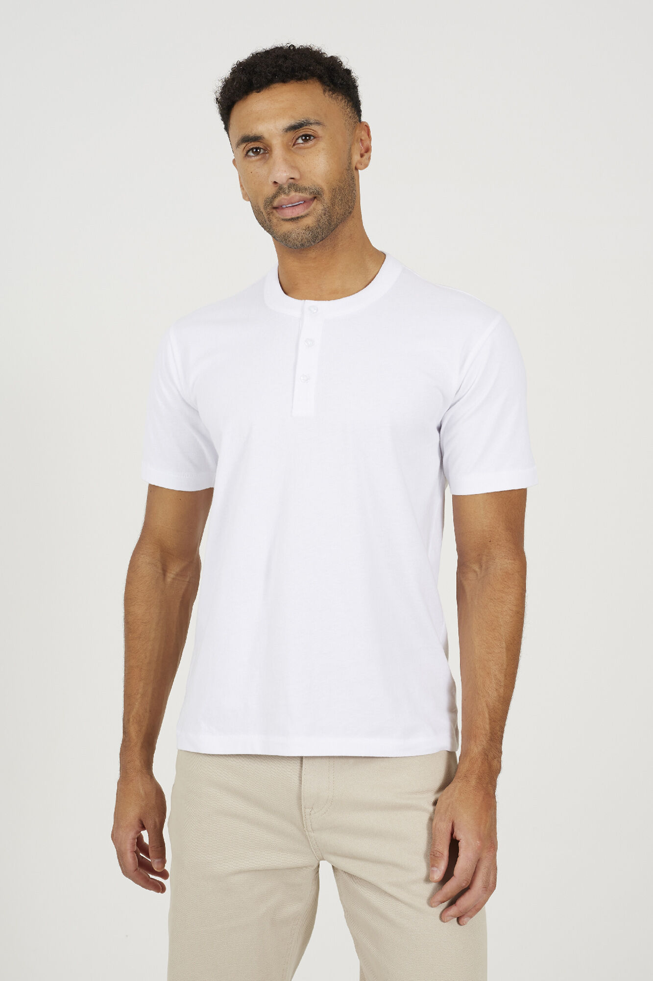 Brave Soul Polo cuello con botones