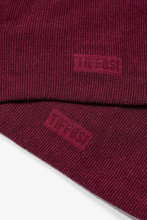 Tiffosi Meias curtas vermelho