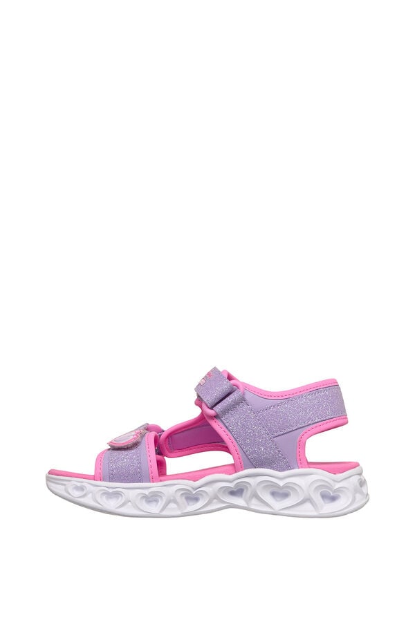 Skechers Sandalias Heart Lights blanco