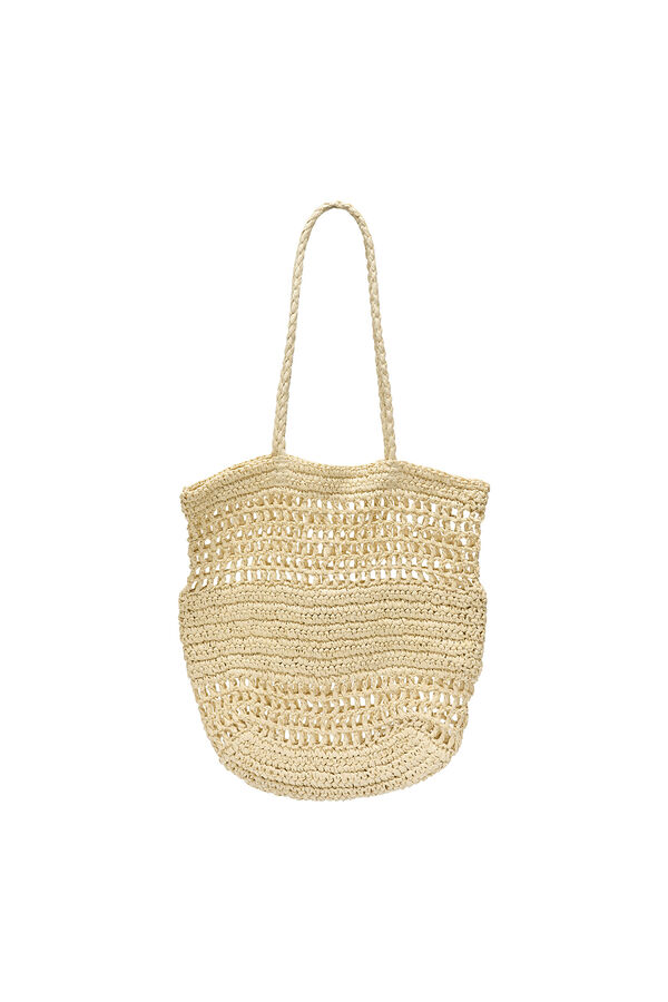 Only Bolsa de ráfia  branco