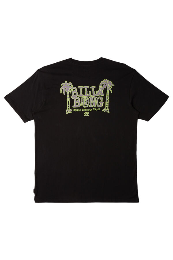 Billabong Camiseta masculina de manga curta preto