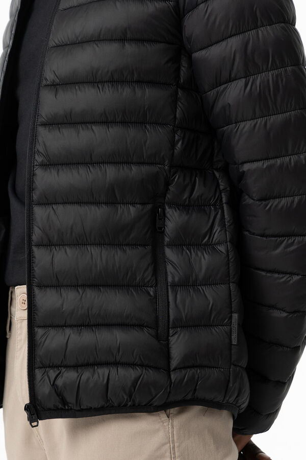 Tiffosi Casaco acolchoado Ultra Light preto