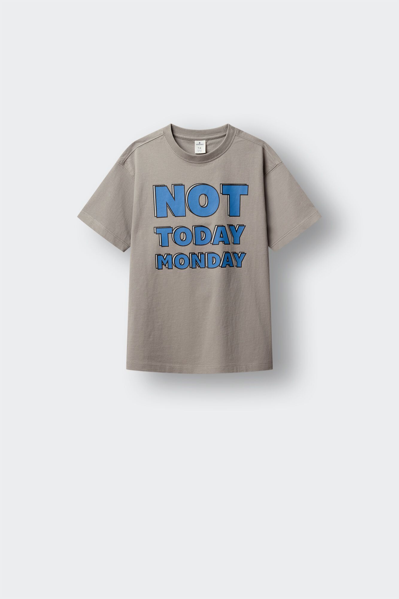 Springfield Kids Camiseta manga corta "Not today monday" ni&ntilde;o