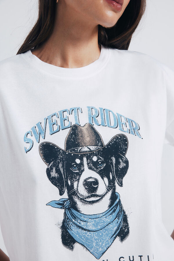 Springfield Camiseta Sweet Rider cru