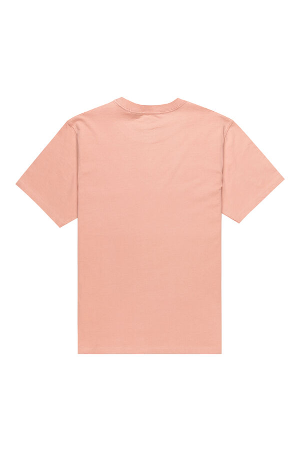 Element Blazin - Camiseta de manga curta para homens rosa