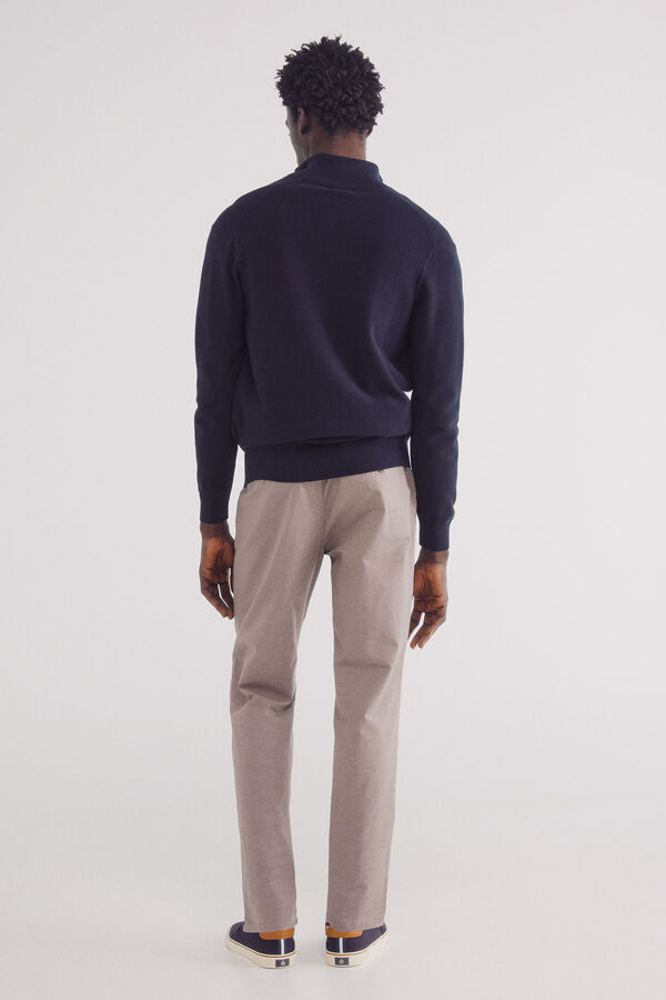 Springfield Pantal&oacute;n chino estructura comfort fit nude