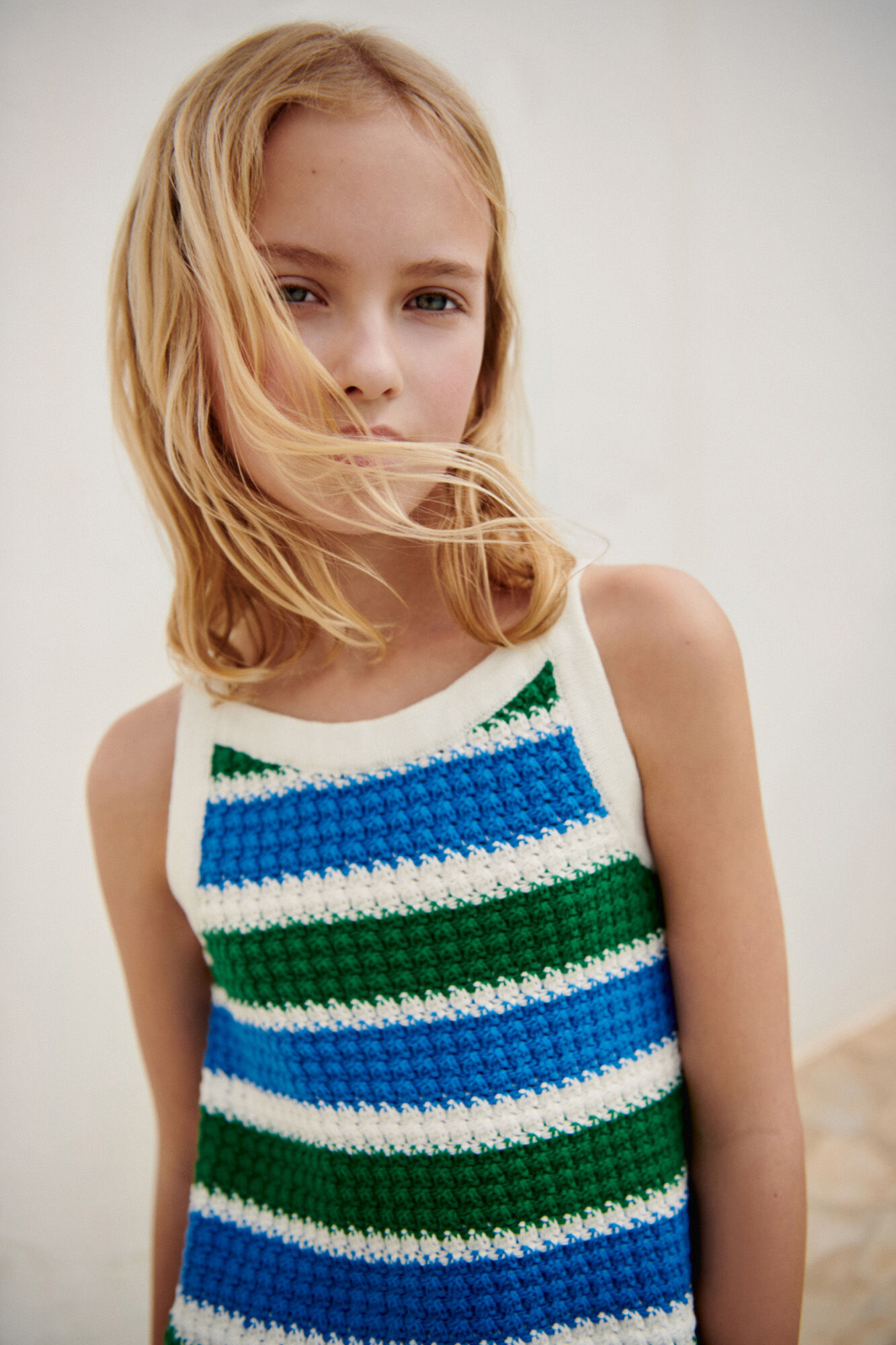 Springfield Kids Top riscas de al&ccedil;as para menina