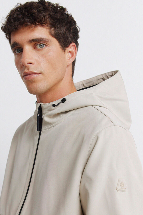 Springfield Chaqueta softshell capucha nude