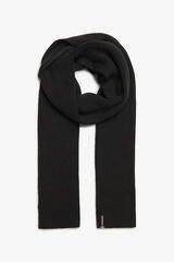 Superdry Bufanda De Punto negro