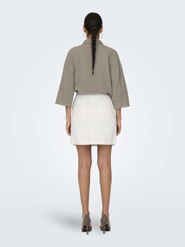 JDY Saia mini paperbag branco