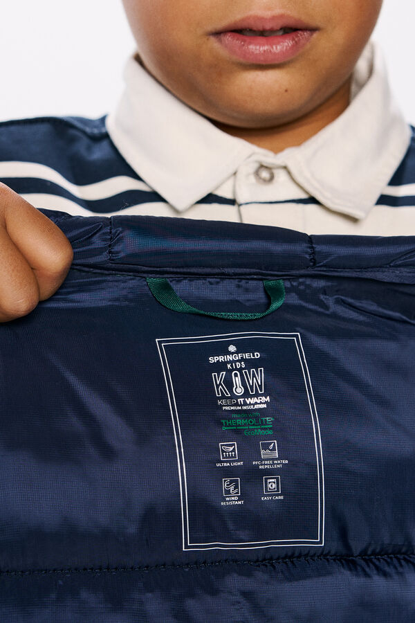 Springfield Kids Casaco acolchoado menino verde
