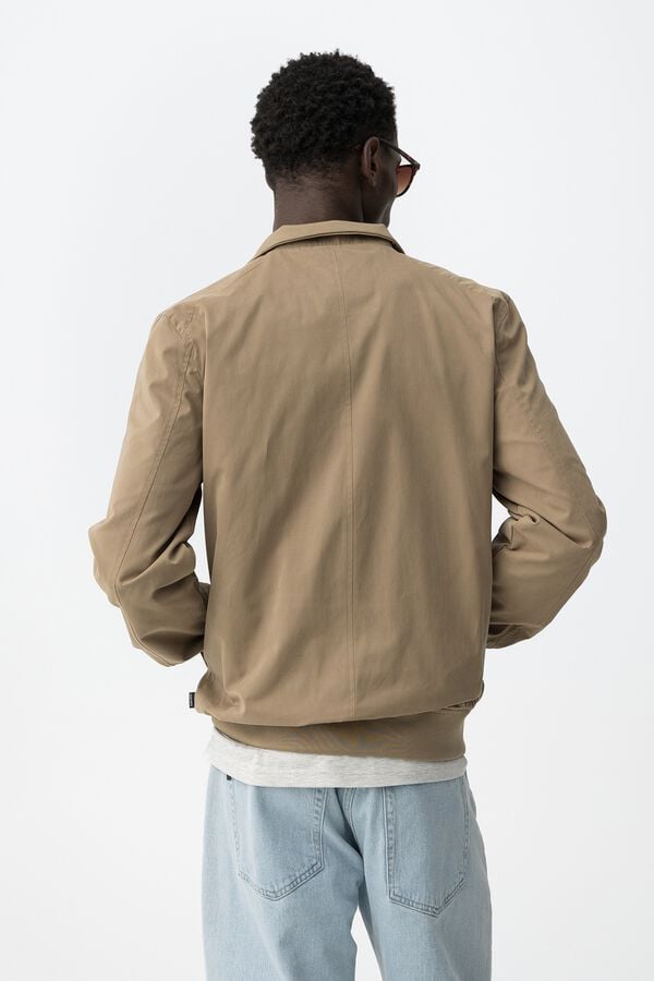 Tiffosi Chaqueta Harrington regular fit nude