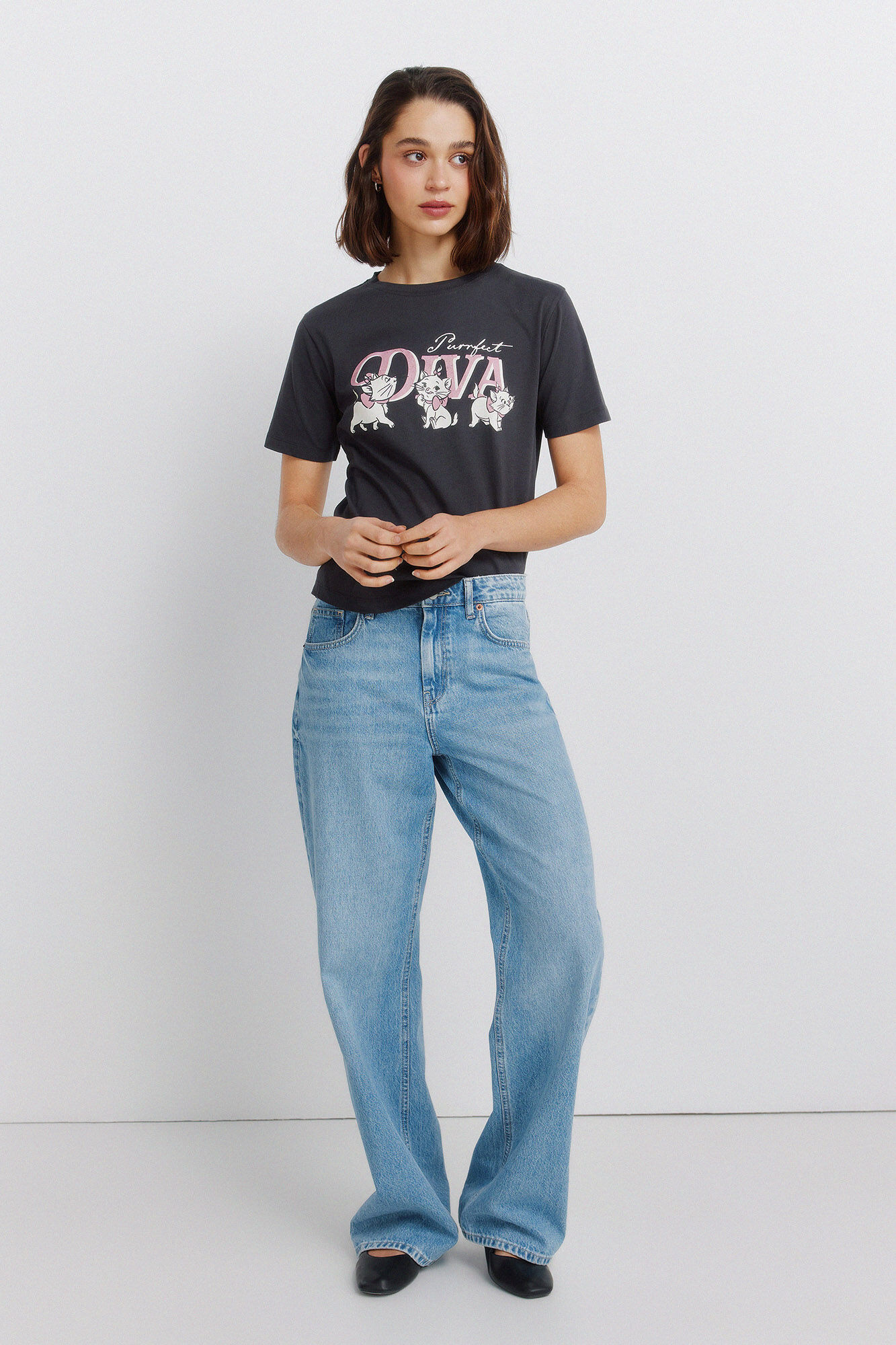 Springfield T-shirt de manga curta Disney