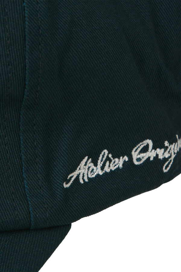 Jack & Jones Gorra bordada azul