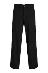 Jack & Jones Calça cargo folgada preto