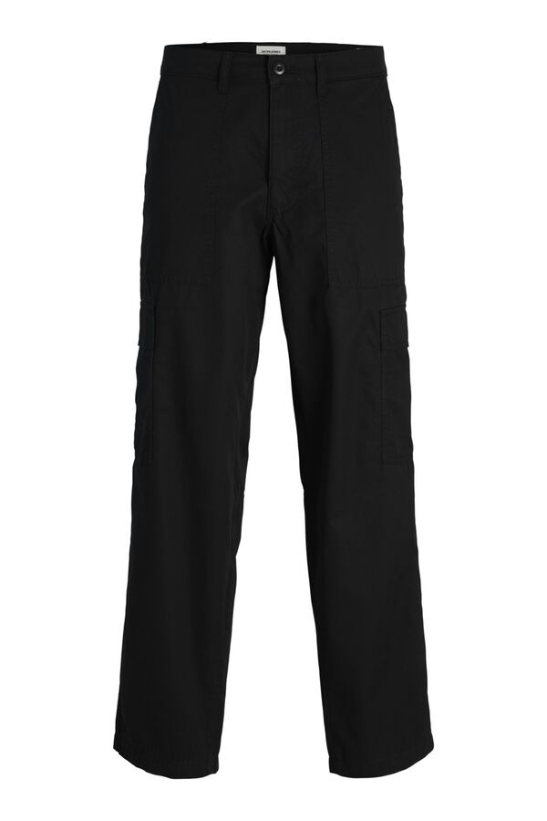 Jack & Jones Calça cargo folgada preto
