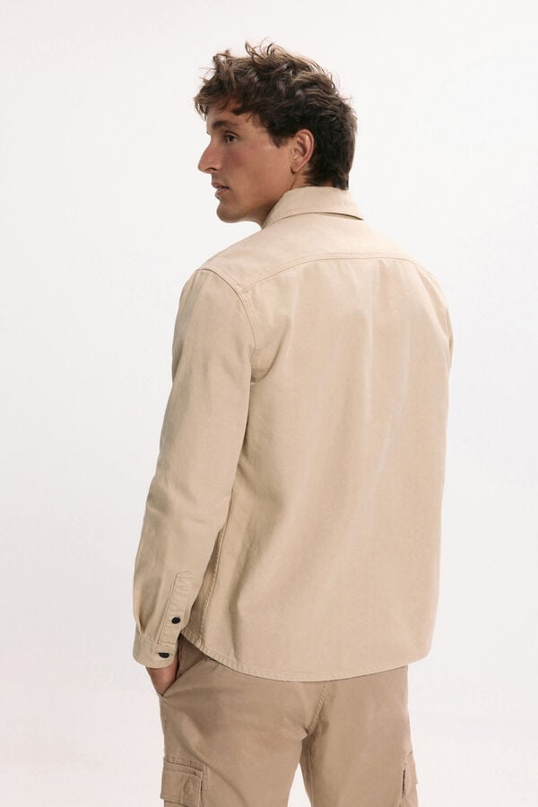 Only & Sons Sobrecamisa manga cinzento