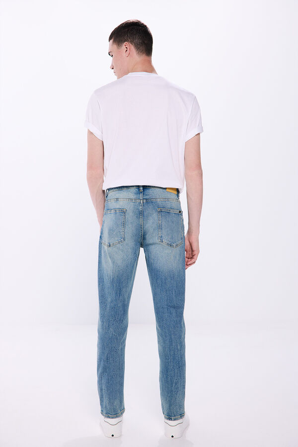 Springfield Jeans skinny fit turquesa