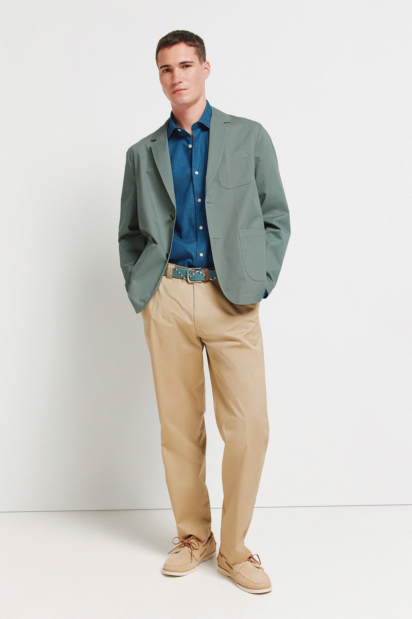 Springfield Blazer em algod&atilde;o