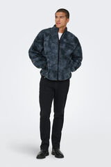 Only & Sons Casaco de forro polar azul
