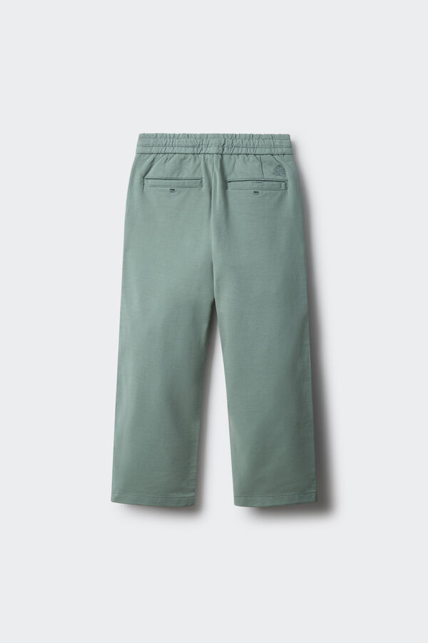 Springfield Kids Pantalon chino ligero ni&ntilde;o verde