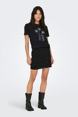 Only Saia mini bot&otilde;es preto