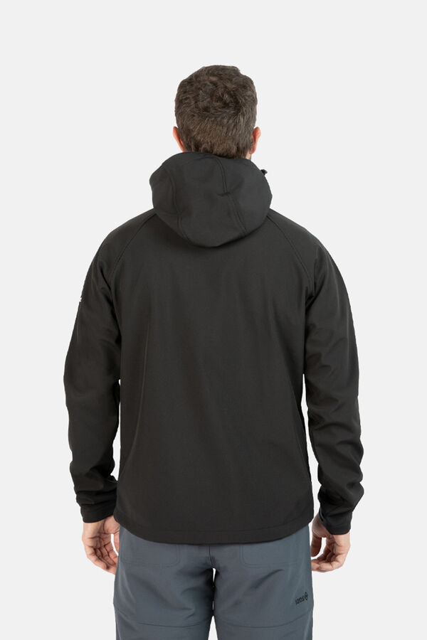 Izas Chaqueta Cortavientos Softshell Haiti negro