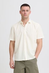 Blend Camisa de manga curta bege