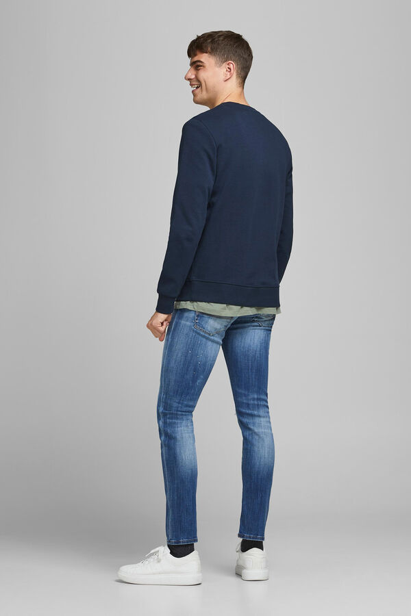 Jack & Jones Sweatshirt gola O azul