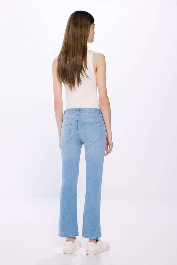 Springfield Jeans kick flare azul