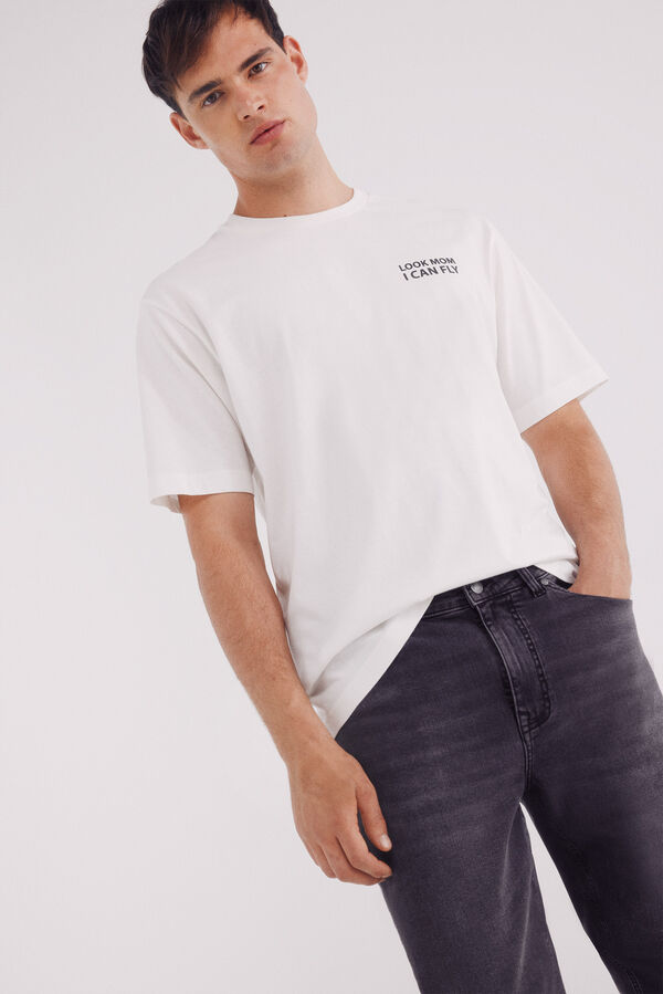 Springfield Cal&ccedil;a jeans slim cinza escuro cinzento