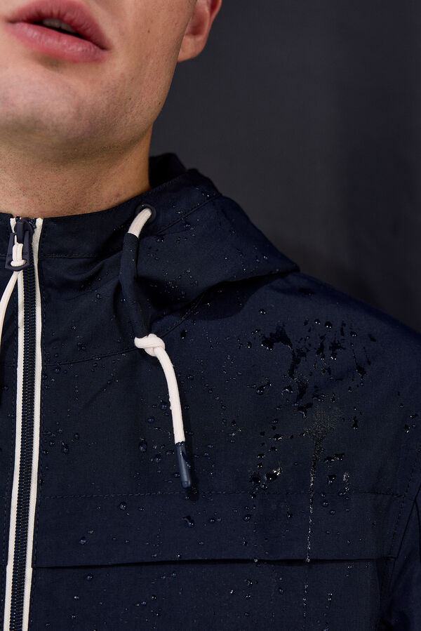 Springfield Parka t&eacute;cnica azul