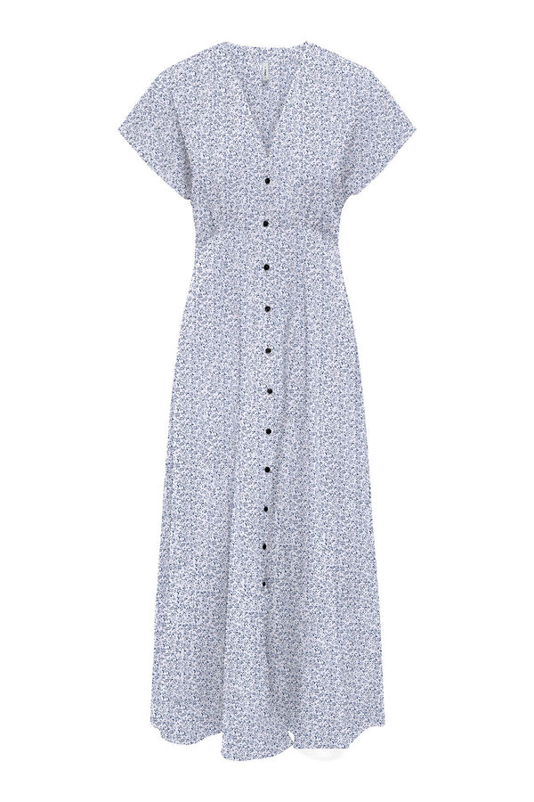 Only Vestido longo de regular fit cinzento