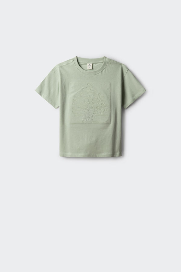 Springfield Kids Camiseta Arbol ni&ntilde;o verde