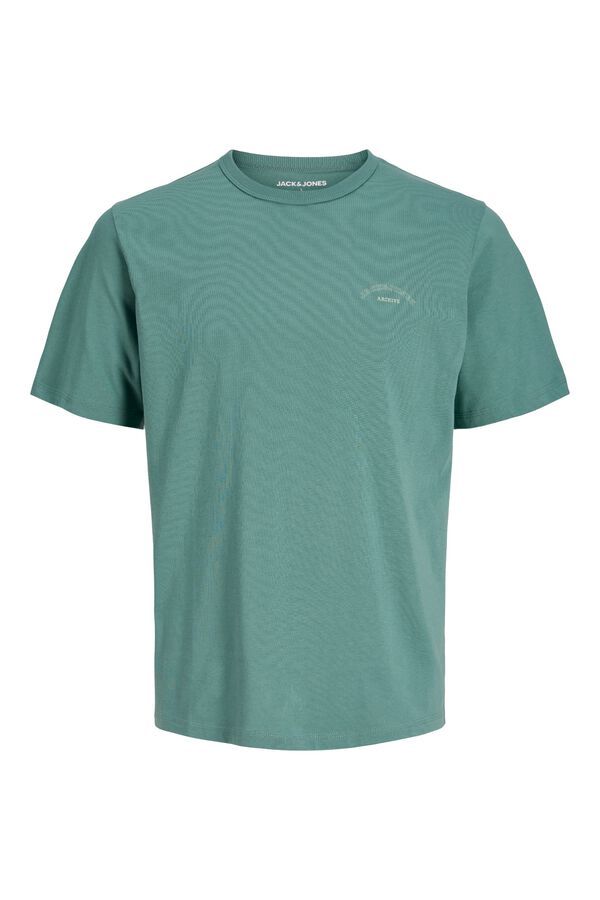 Jack & Jones PLUS Camiseta b&aacute;sica turquesa