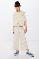 Springfield Kids Pantal&oacute;n culotte estampado ni&ntilde;a beige