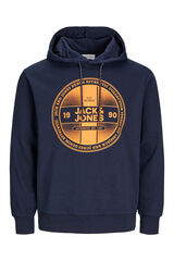 Jack & Jones Sudadera capucha estándar fit azul