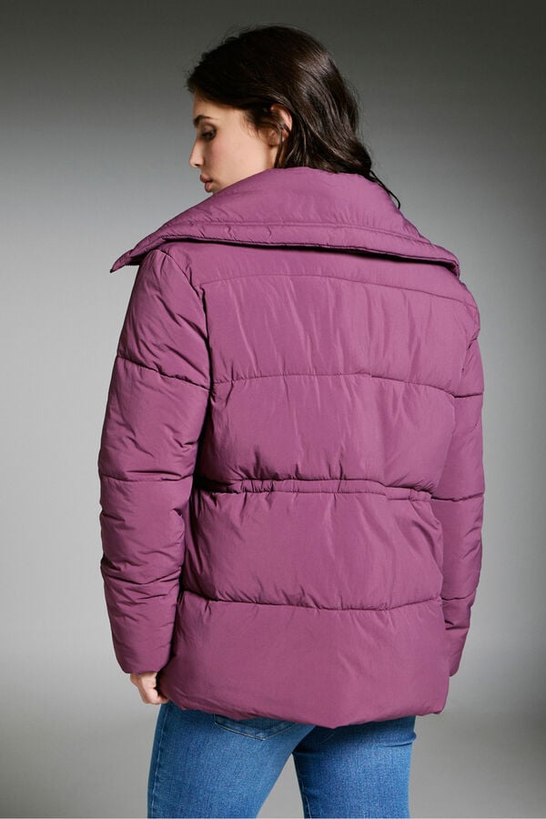 Only Casaco acolchoada  vermelho