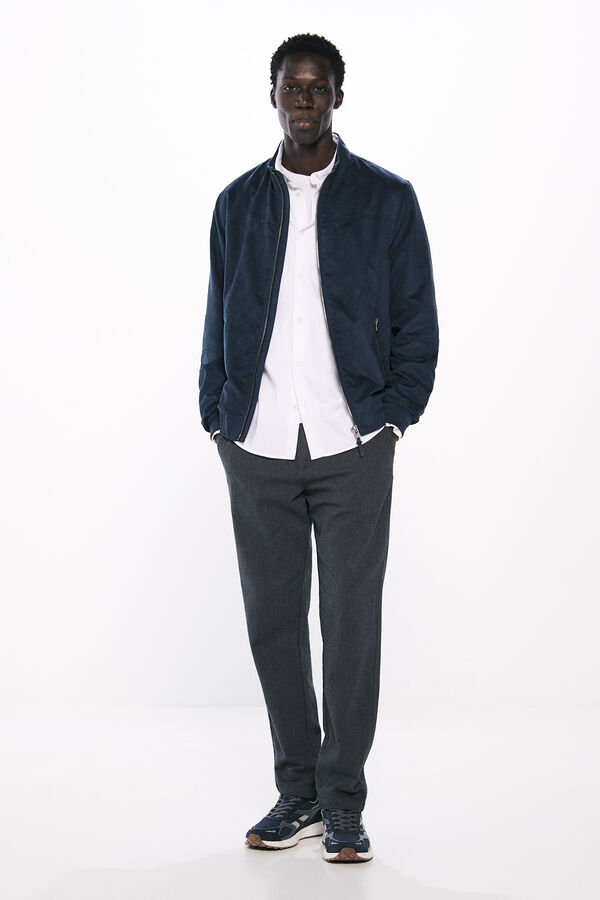 Springfield Cazadora efecto ante azul