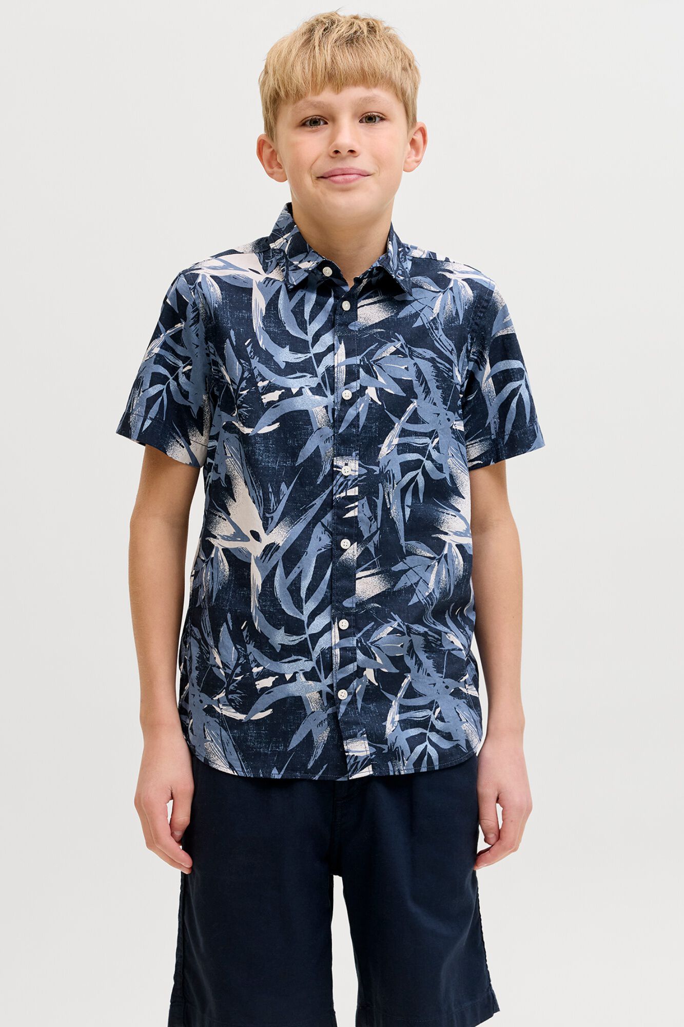 Jack & Jones Junior Camisa estampada manga corta