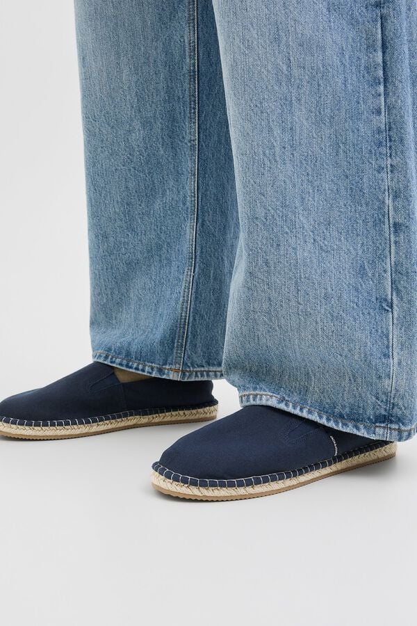 Jack & Jones Alpercatas de lona azul