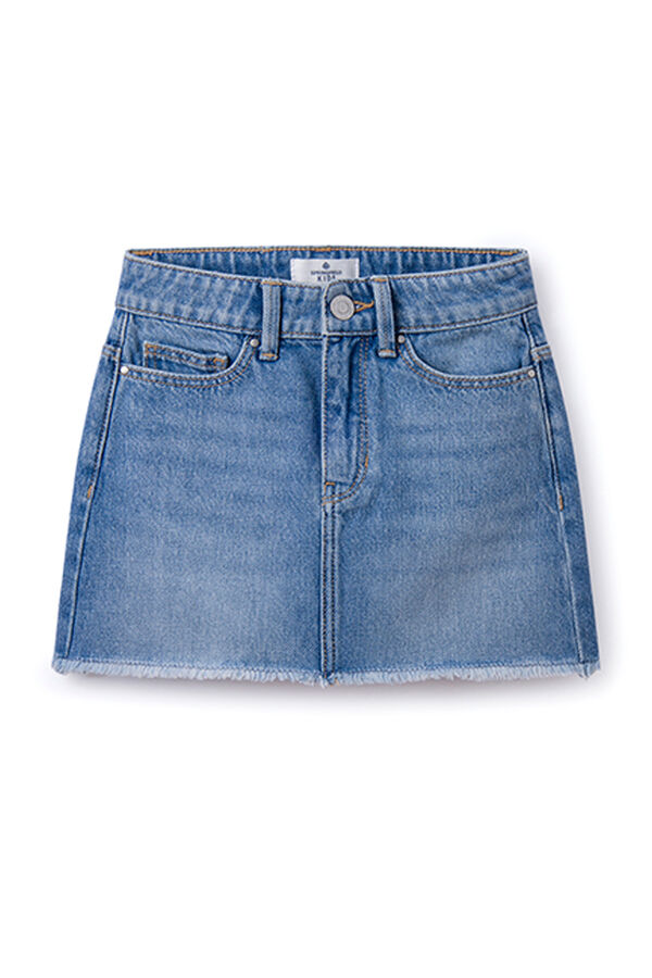 Springfield Kids Falda denim ni&ntilde;a azul