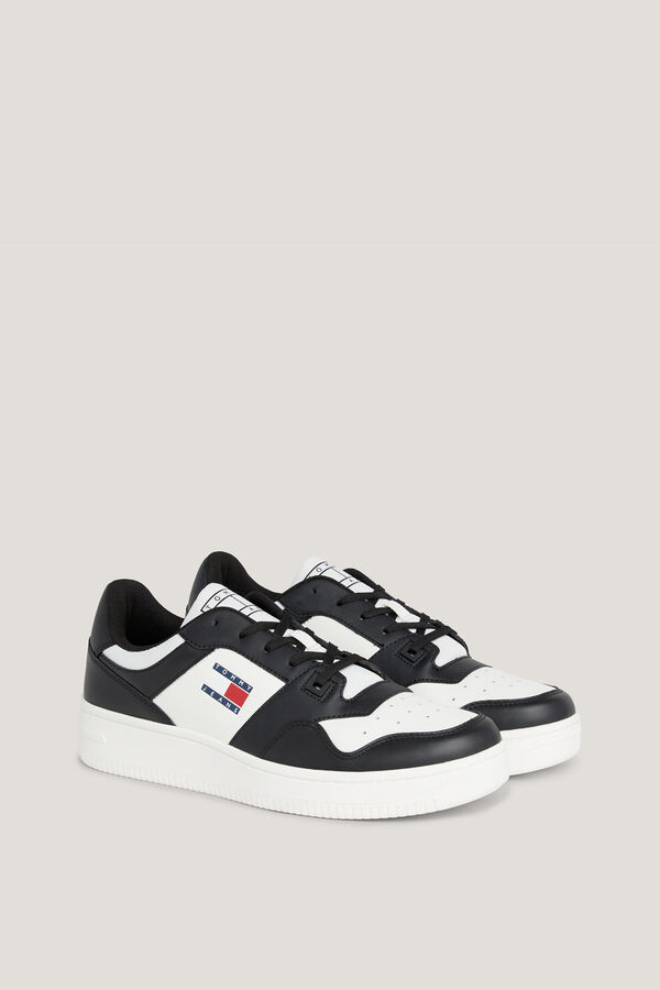 Tommy Jeans Basket Tommy Jeans de hombre colorblock negro