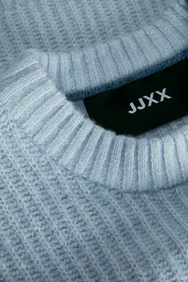 Jack & Jones Jersey liso de punto azul