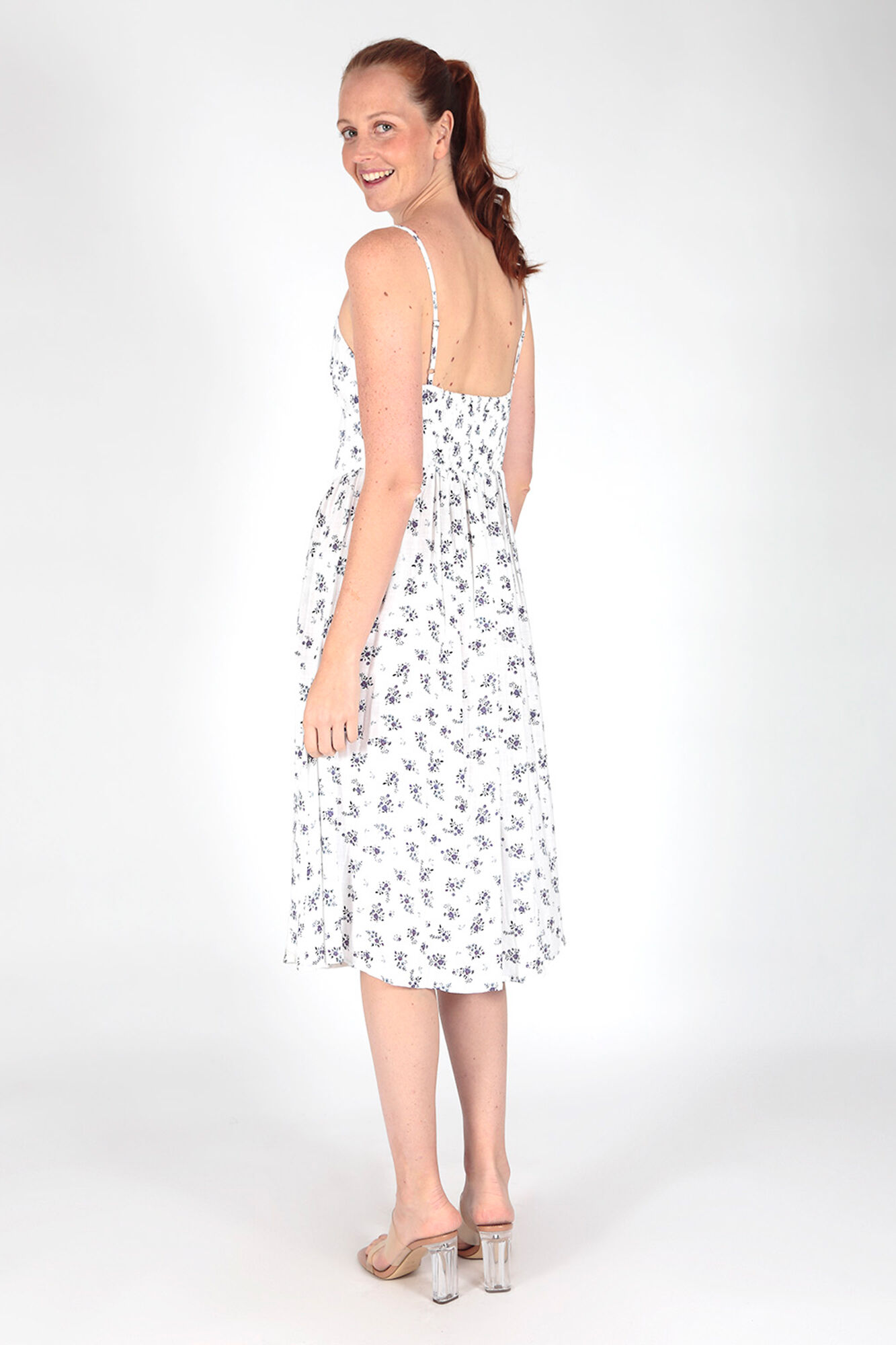 Brave Soul Vestido de flores con tirantes