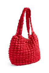 Pieces Bolso shopper con estructura rojo