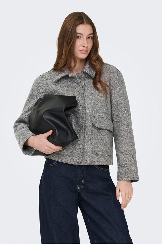 Chaqueta corta textura