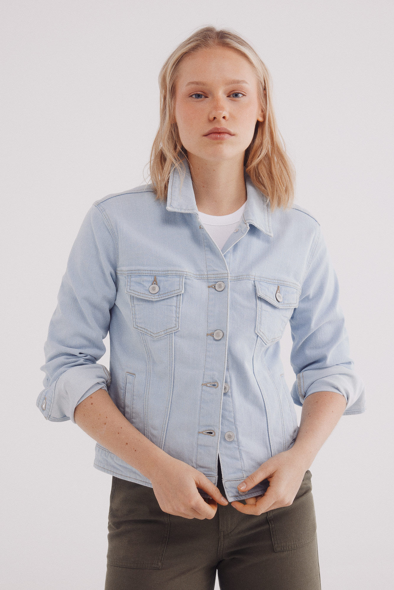 Springfield Cazadora vaquera algod&oacute;n