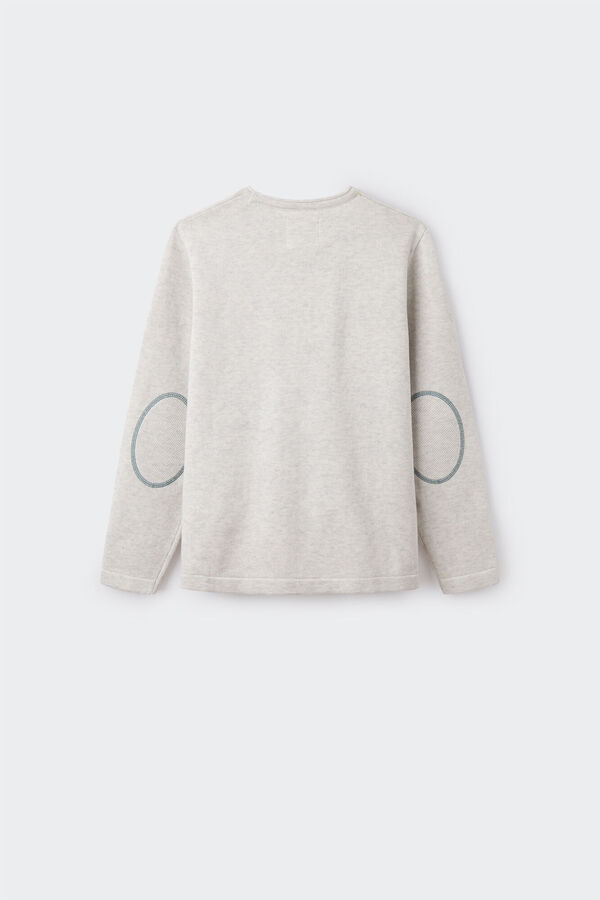 Springfield Kids Camisola cotoveleiras menino cinzento