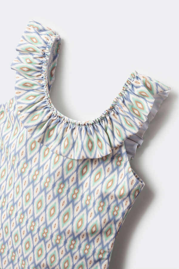 Springfield Kids Ba&ntilde;ador estampado ni&ntilde;a verde